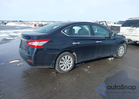 2015 Nissan Sentra S from USA, damaged, VIN 3N1AB7AP4FY362188